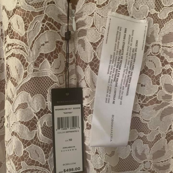 BCBG MaxAzria Ivory "Rayna" Gown - Picture 2 of 4